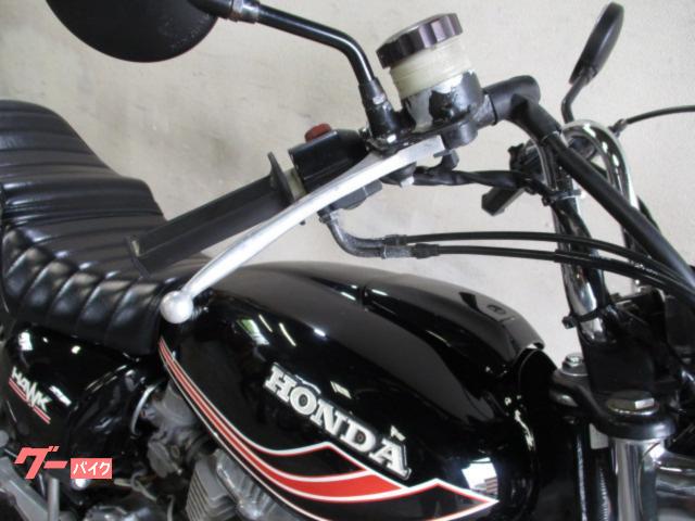 ホンダ ホークIICB400T やかんタンク UPハンドル メッキクロス