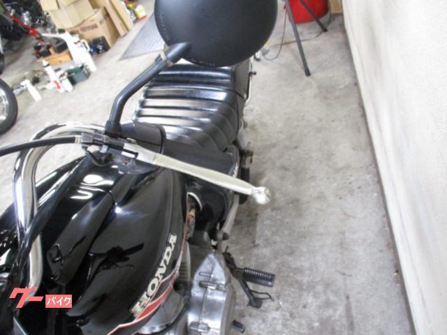 ホンダ ホークIICB400T やかんタンク UPハンドル メッキクロス