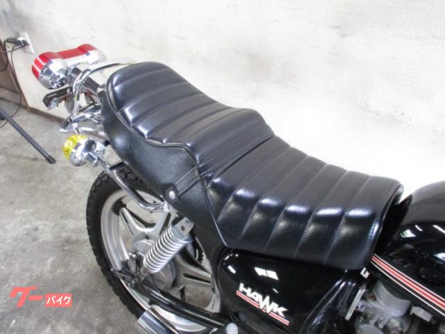 ホンダ ホークIICB400T やかんタンク UPハンドル メッキクロス