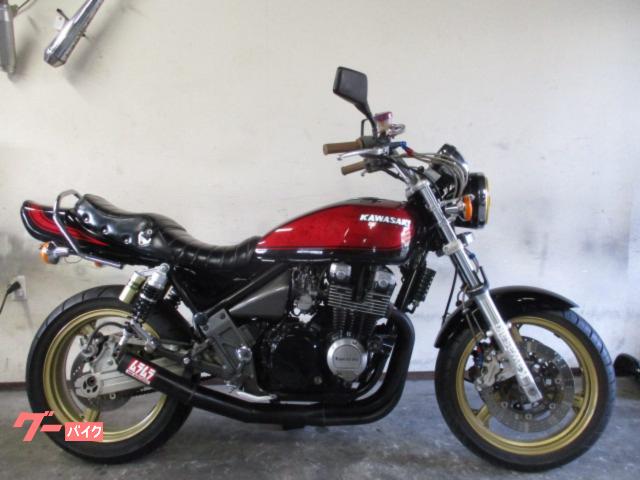 ＺＥＰＨＹＲχ　黒赤火の玉　Ｚ２仕様改　ハンドル　マフラー　シート　タンデムバー　フェンレス　サス　Ｚ２テール　灯火類