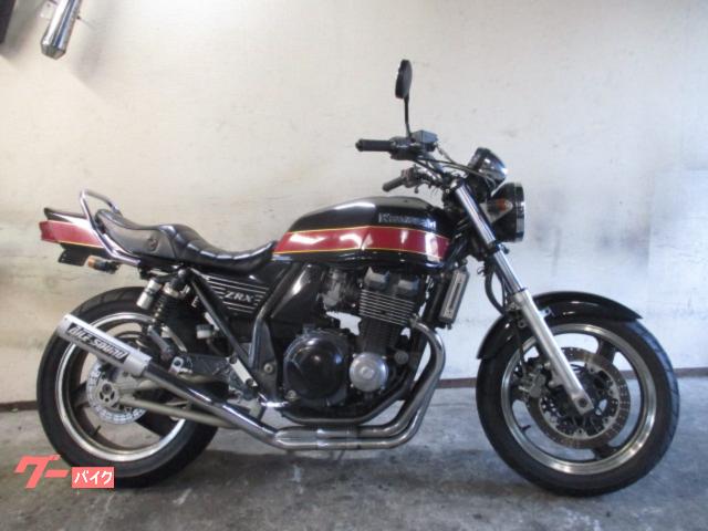 ＺＲＸ４００−II　Ｅ４カラー　ハンドル　マフラー　シート　サス　フェンレス　タンデムバー　サイドカバー　灯火類　車検２年付き