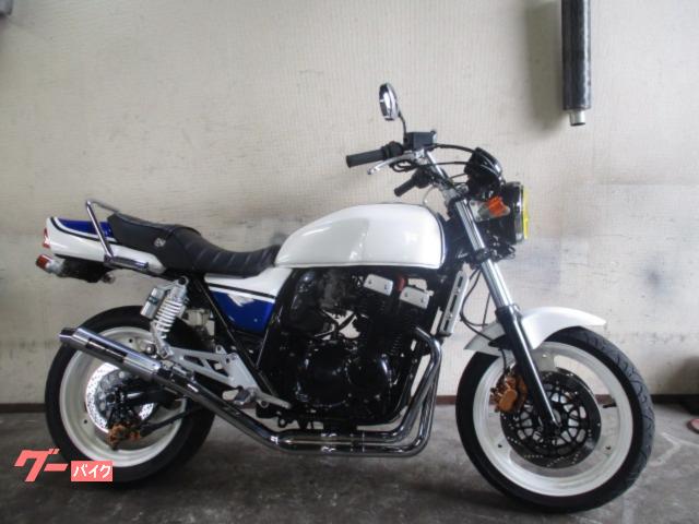 ＧＳＸ４００インパルス　プリティーマフラー　ハンドル　Ｚ２ミラー　シート　タンデムバー　サス　フェンダーレス　ライト　ウインカー
