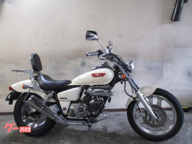 ホンダ MAGNA FIFTY ハンドル グリップ バックレスト 長い
