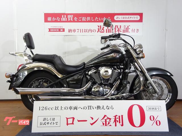 カワサキ バルカン９００クラシック ２０１４年モデル／エンジンガード／キャリア付きバックレスト｜バイク王 長野店｜新車・中古バイクなら【グーバイク】