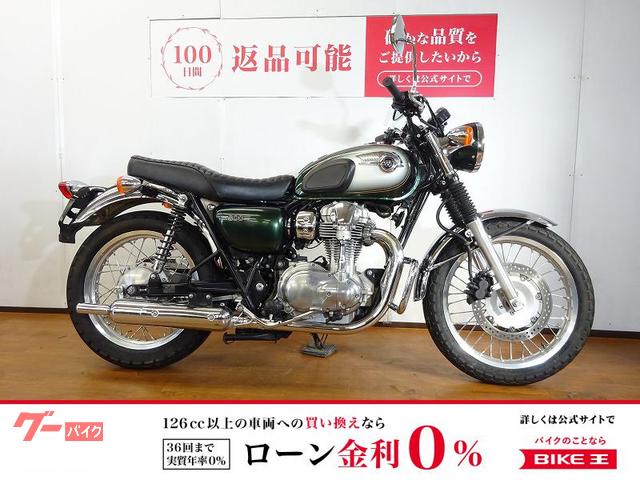 Ｗ８００　２０１１年モデル／純正エンジンガード／フロントタイヤ新品交換