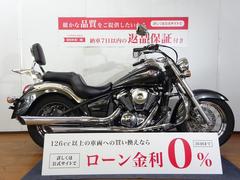 カワサキ　バルカン９００クラシック　２０１４年モデル／エンジンガード／キャリア付きバックレスト