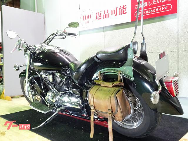 ドラッグスター 1100 vp13j スラッシュマフラー KENTEC 2in1 極太