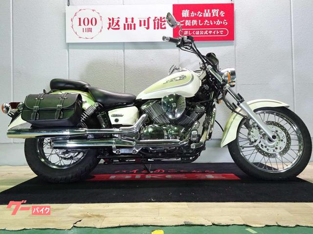 ドラッグスター２５０　２００２年モデル／エンジンガード／サイドバッグ装備