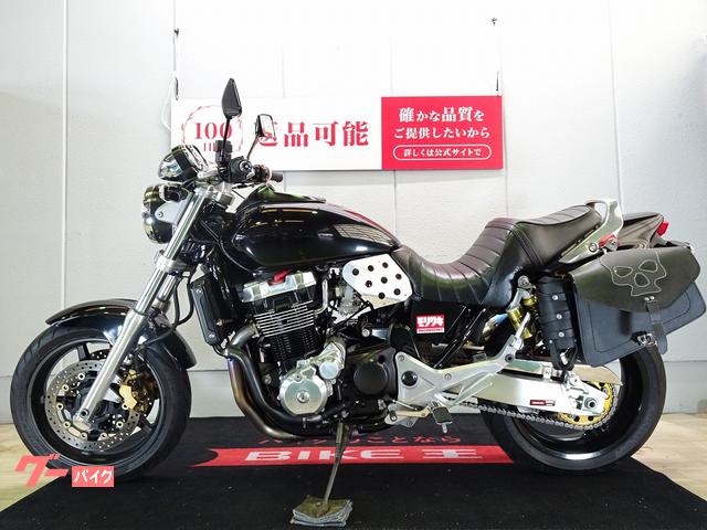 ホンダ X4 1997年モデル／政府認証モリワキマフラー／グリップ