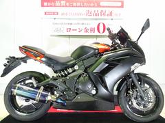 カワサキ　Ｎｉｎｊａ　４００　ＢＥＥＴマフラー／左右カスタムレバー／マルチバー／スクリーン装備