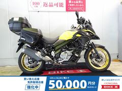 スズキ　Ｖ−ストローム６５０ＸＴ　ＡＢＳ／２０１９年モデル／トップケース／サイドパニア／サイドケース／ヘルメットロック装備