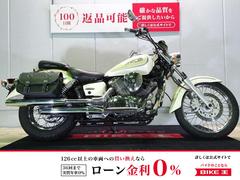 ヤマハ　ドラッグスター２５０　２００２年モデル／エンジンガード／サイドバッグ装備