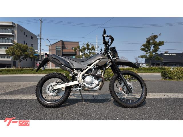 ＫＬＸ２３０　シェルパ　アルミスキッドプレート　ハンドガード　ＤＩＤ製テーパーアルミハンドルバー装備