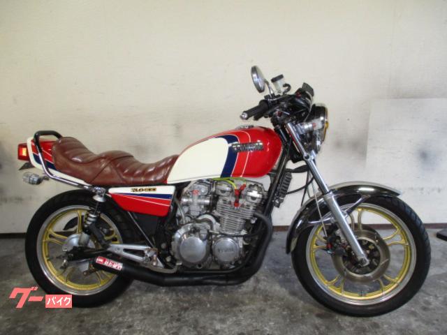 ＸＪ４００　ＹＳＰカラー　ＣＲキャブ　マーシャルライト　ＫＹＢサス　オイルクーラー　ハンドル　マフラー　シート　タンデムバー他