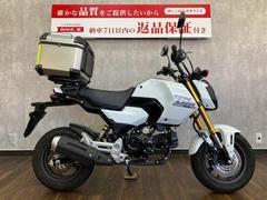 ホンダ　グロム　２０２４年モデル　リアトップケース付き