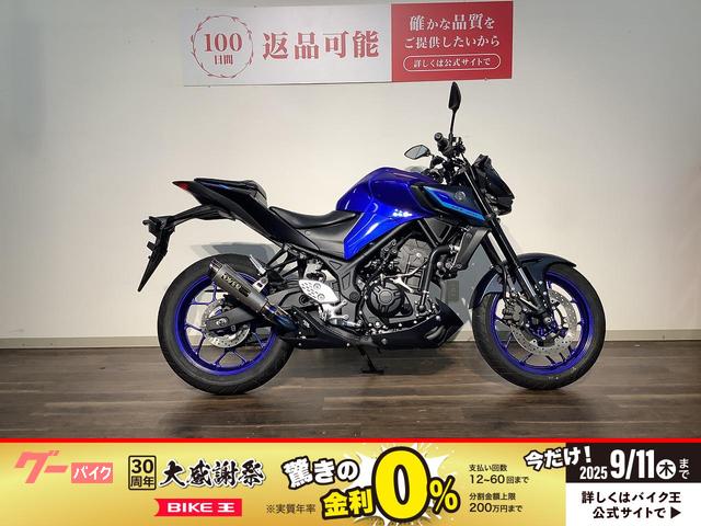 ＭＴ−２５　２０２１年並行輸入モデル／ＯＶＥＲスリップオンマフラー／カスタムレバー