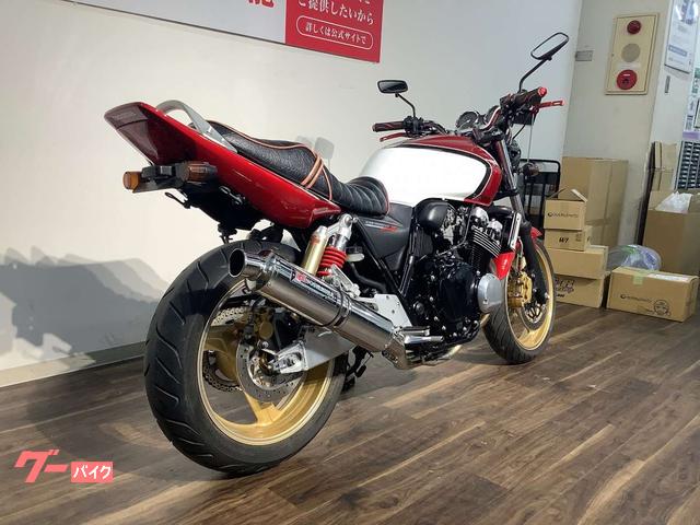 【ヨシムラフルエキ付き】CB400SF 2003年式 タックロール仕様・車検あり【美車】 機械曲チタンサイクロン | ヨシムラジャパン
