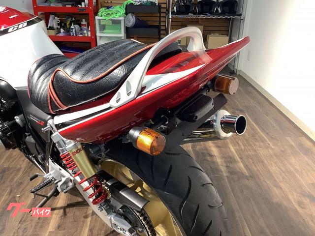 【ヨシムラフルエキ付き】CB400SF 2003年式 タックロール仕様・車検あり【美車】 Slip-Onサイクロン | ヨシムラジャパン