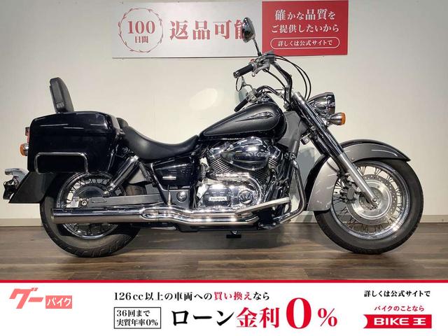 シャドウ４００クラシック　２００９年モデル／サイドパニア／バックレスト／エンジンガード／ＵＳＢ１ポート