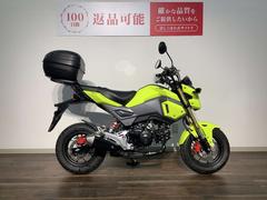ホンダ　グロム　　２０１６年モデル／ＧＩＶＩトップケース／フォグランプ／ＴＡＫＥＧＡＷＡ製リアサス／ＵＳＢ１ポート／シートアンコ盛り