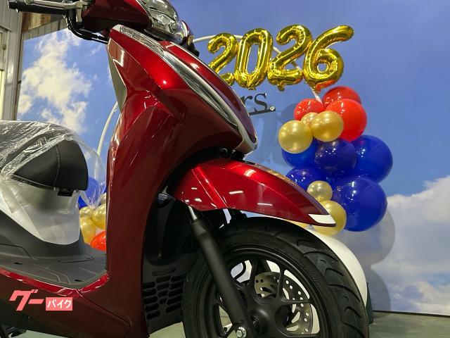 値下げ！入手困難１台限り！新車！即納可能です！LEAD125キャンディーラスターレッド　２トーン仕様　レッドキャリパー仕様！② ホンダ リード125 最新モデル 新車 キャンディラスターレッド