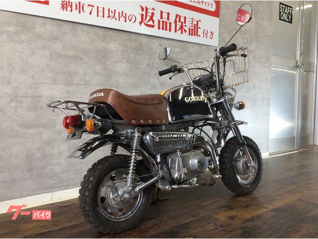 ホンダ ゴリラ 初代メッキゴリラ！味わいのある前かごに昭和の香りがほとばしる１台！｜バイク王 小牧店｜新車・中古バイクなら【グーバイク】