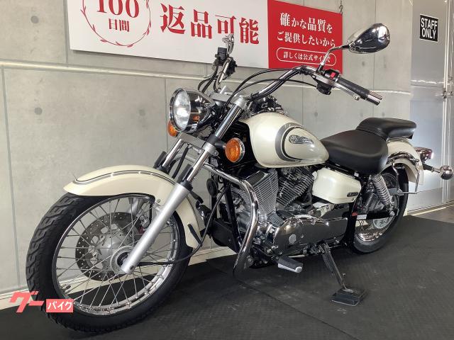 YAMAHA ドラックスター250 白 格安提供車 エンジン始動確認 半額配送キャンペーン 期間限定 現状渡し諸経費￥0- 横浜 P-Yard ドラッグスター 250/ヤマハ の販売情報 ユーメディア 横浜新山下