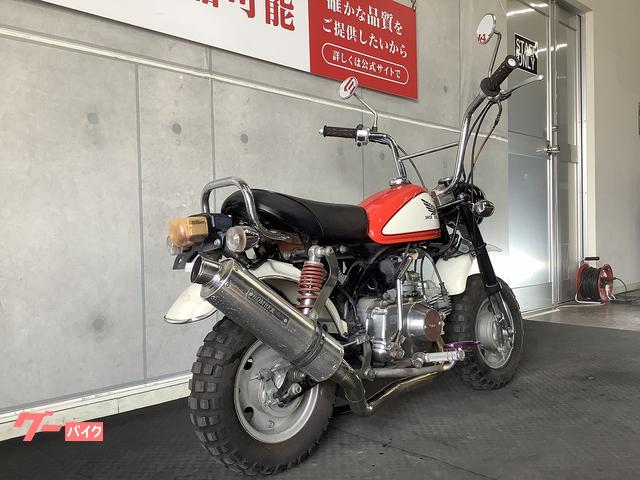 ホンダ モンキー 2004年モデル タケガワ製マフラー ハンドル