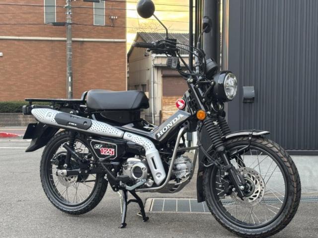 ホンダ純正/ハンターカブct125マフラー　2026年モデル新車外し 8201717B3026022000100.jpg