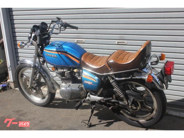 CB400T サイレンサーマフラー HM443/442 ホンダ 純正  バイク 部品 HM443 442 ホーク2 ホークII HAWK-II 修復素材に 車検 Genuine:22321098