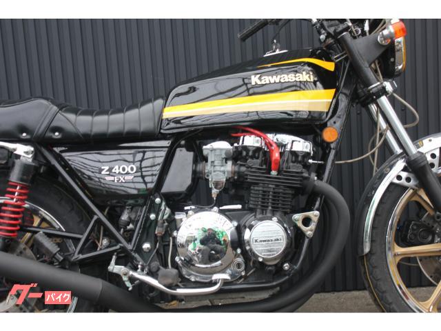 カワサキ Ｚ４００ＦＸ 国内Ｅ３ メッキ多数 外装ニューペイント 新品