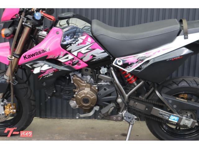 カワサキ KSR110 希少ピンク色 ノーマル KL110Dモデル 