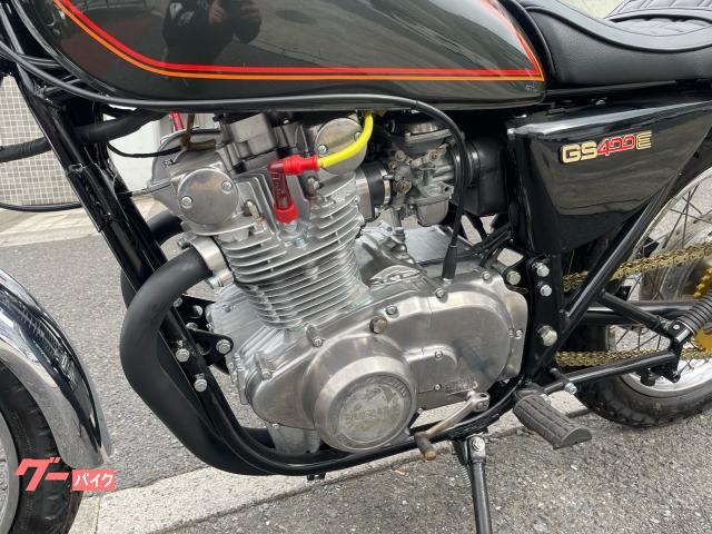スズキ GS400 純正再現モスグリーン フルレストア エンジン