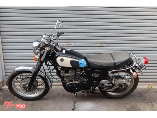 ヤマハ SR400 1JR タイヤ前後新品 フォークオーバーホール