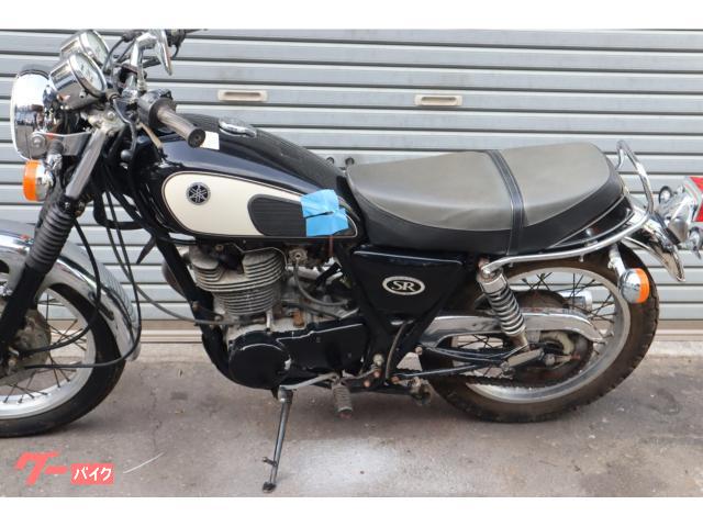 ヤマハ SR400 1JR タイヤ前後新品 フォークオーバーホール