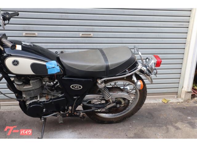 ヤマハ SR400 1JR タイヤ前後新品 フォークオーバーホール