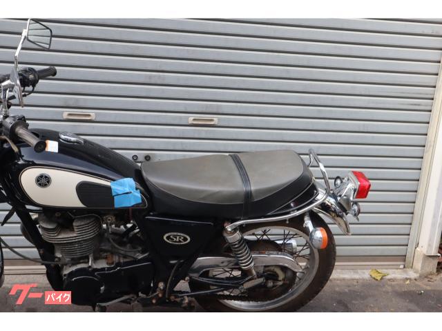 ヤマハ SR400 1JR タイヤ前後新品 フォークオーバーホール