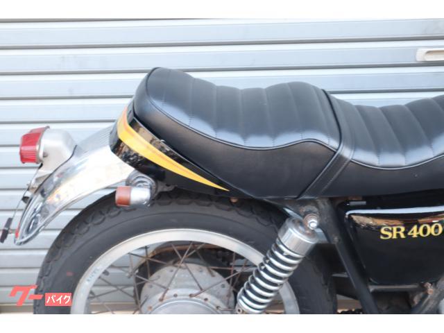 ヤマハ SR400 2H6 初期型 外装塗装 カスタム多数 消耗品交換