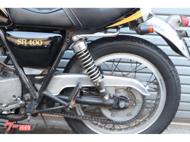 SR400初期型ハブ ブラック塗装済み 美品 2H6 ヤマハ SR400 2H6 初期型