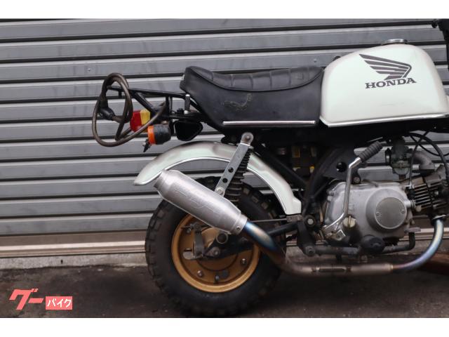 ホンダ ゴリラ Z50J 6V タケガワマフラー 金ホイール カスタム