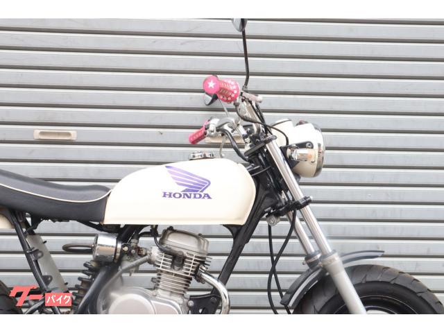 ホンダ Ape AC16 キャブ車 白色 LOSER管 スカチューン