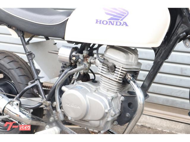 ホンダ Ape AC16 キャブ車 白色 LOSER管 スカチューン