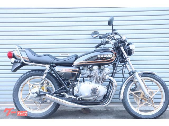 ＧＳ４００　黒Ｅ２　エンジンオーバーホール　フレンズ管　タイヤ新品　マーシャルライト　新品シート　金ホイール