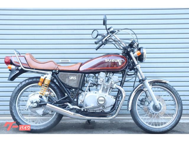 ＧＳ４００　逆車　エンジンオーバーホール　フレンズ管　マルーン純正カラー　タックロール　アップハン　吸い込みセッティング