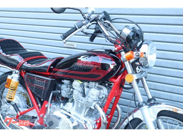 GS400（逆車） エンジン調子良好 売ります‼️ スズキ GS400 逆車 エンジンオーバーホール フレンズ管 マルーン