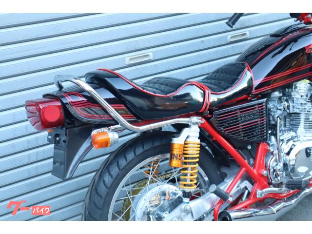 スズキ GS400 フルレストア エンジンオーバーホール 黒赤