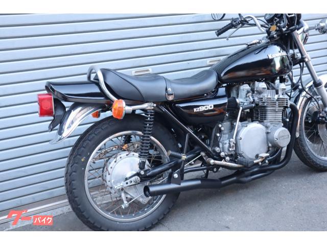 カワサキ Z1 KZ900 後期型 黒豆仕様 タイヤ前後新品 ヨシムラ