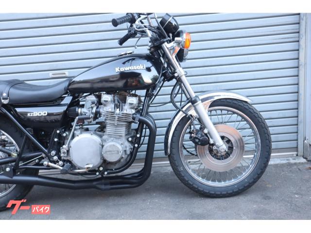 カワサキ Z1 KZ900 後期型 黒豆仕様 タイヤ前後新品 ヨシムラ