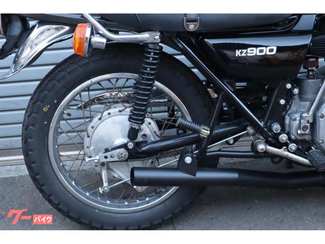 カワサキ Z1 KZ900 後期型 黒豆仕様 タイヤ前後新品 ヨシムラ