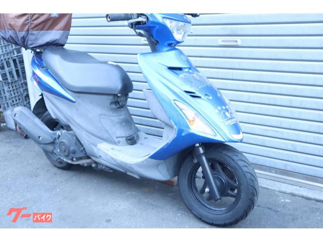 スズキ アドレスV125S CF4MA ブルー リアボックス 4 